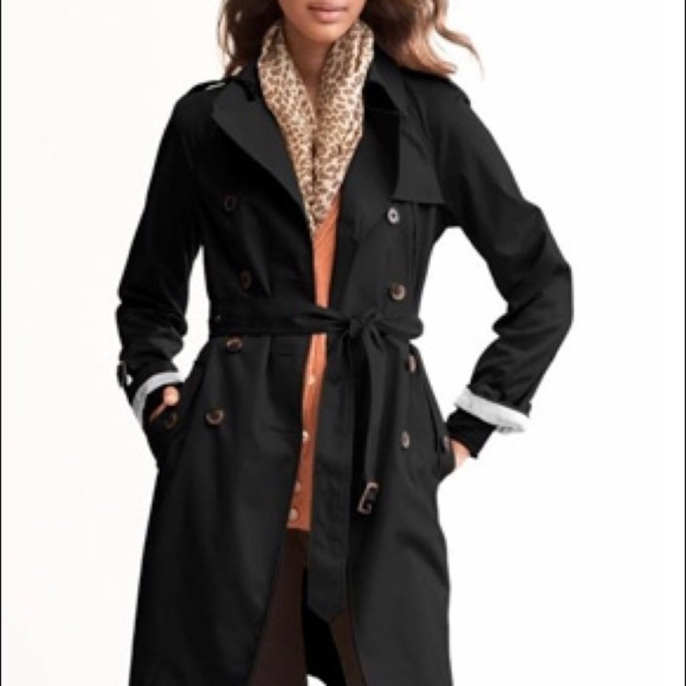 BANANA REPUBLIC CLASSIC TRENCH COAT  no belt  S